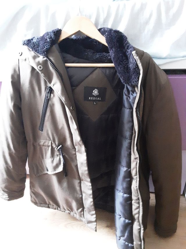 Cazadora verde mujer