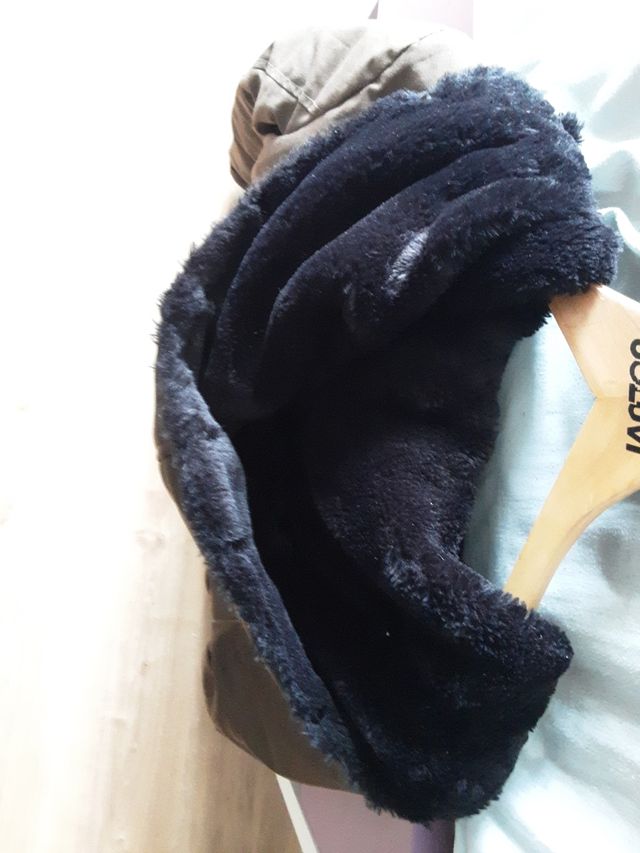 Cazadora verde mujer