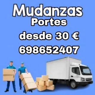 Mudanzas y portes económicos 698652407
