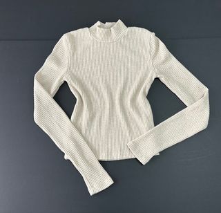 Jersey Pull&Bear beige talla XS