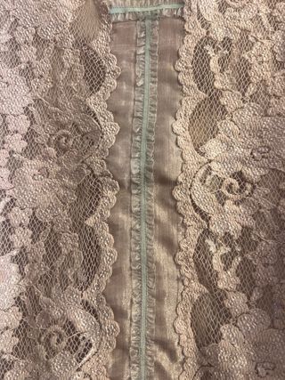 Camisa italiana encaje rosa