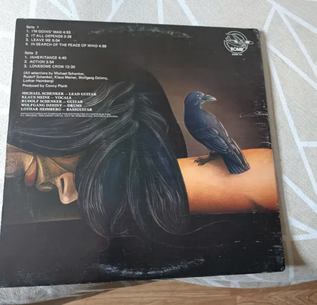Scorpions Lonesome Crow Vinilo LP