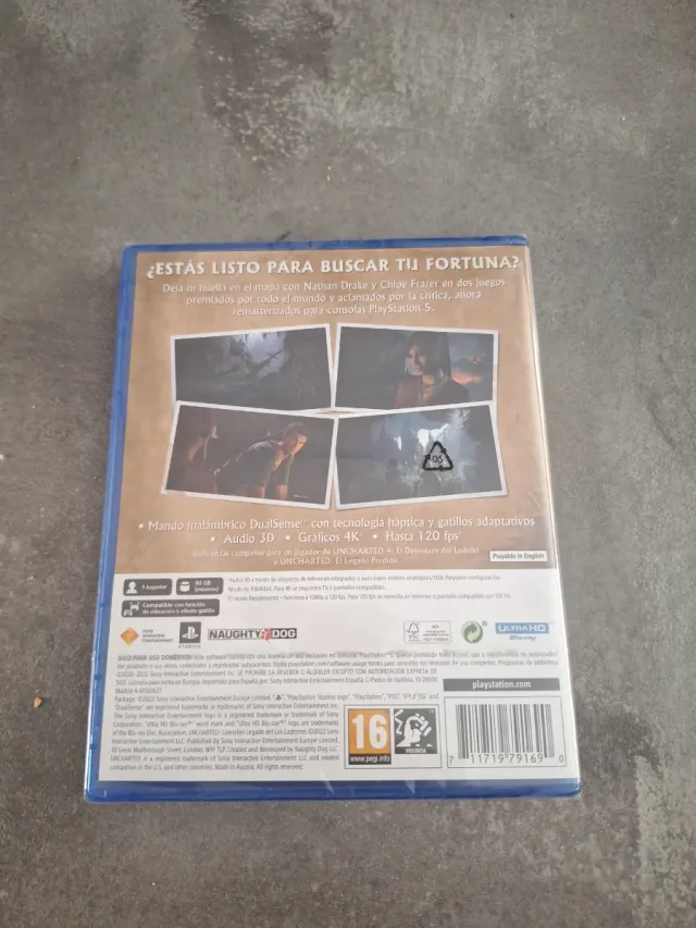 Uncharted: Legacy of Thieves Collection PS5