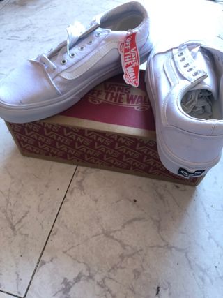 Vans Old Skool Blancas Nuevas
