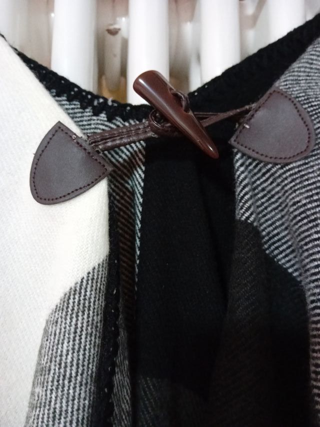 Poncho donna fantasia plaid tally weijl