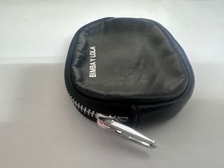 Monedero Bimba y Lola Negro en piel reciclada