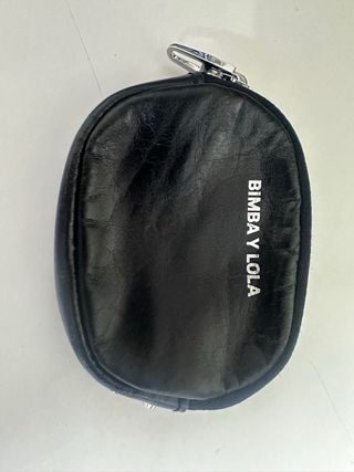 Monedero Bimba y Lola Negro en piel reciclada