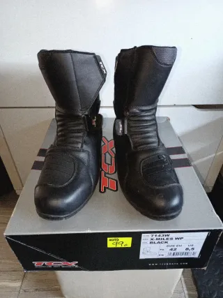 Botas Moto TCX X-Miles WP Negras Talla 42