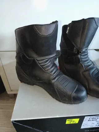 Botas Moto TCX X-Miles WP Negras Talla 42