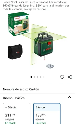 Bosch AdvancedLevel 360 Nivel Láser
