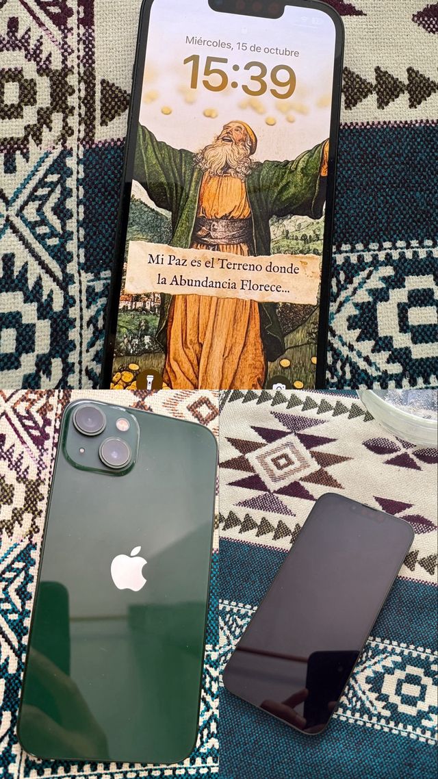 iPhone 13 Verde Como Nuevo