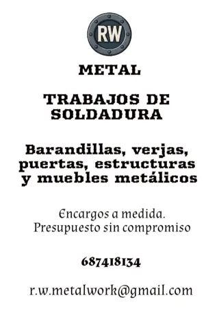 Todo tipo de trabajos de soldadura