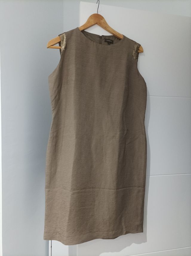 Traje de ceremonia ZENDRA Verde y dorado