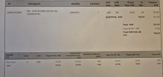 Encimera de madera