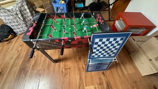 Futbolín y billar multijuego