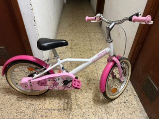 Bicicleta infantil rosa BTWIN 
NO ENVIO