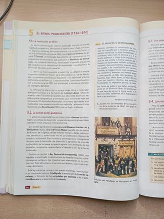 Historia de España. Bachillerato Aula 3D.