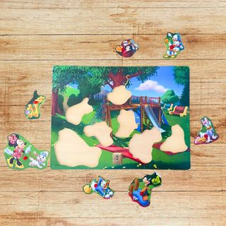 Puzzle Madera Disney Mickey y Amigos