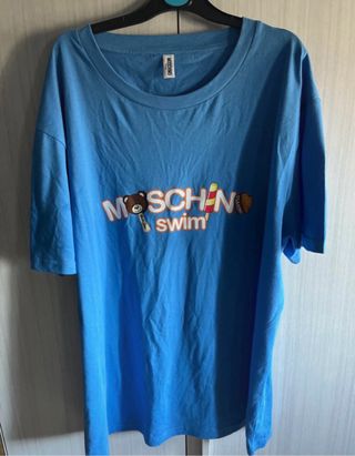 T-shirt Moschino Swim Blu
