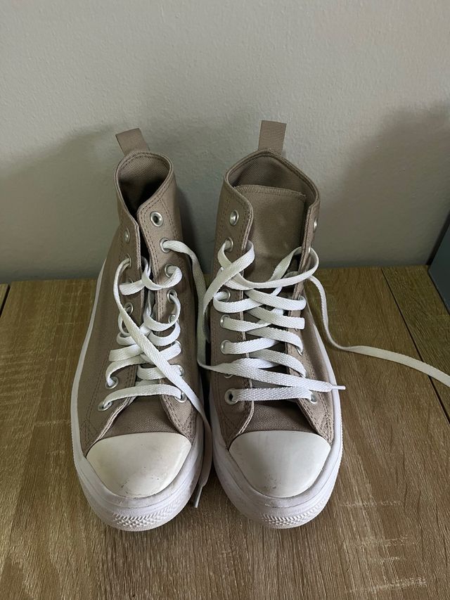 Converse Beige Talla 38.5