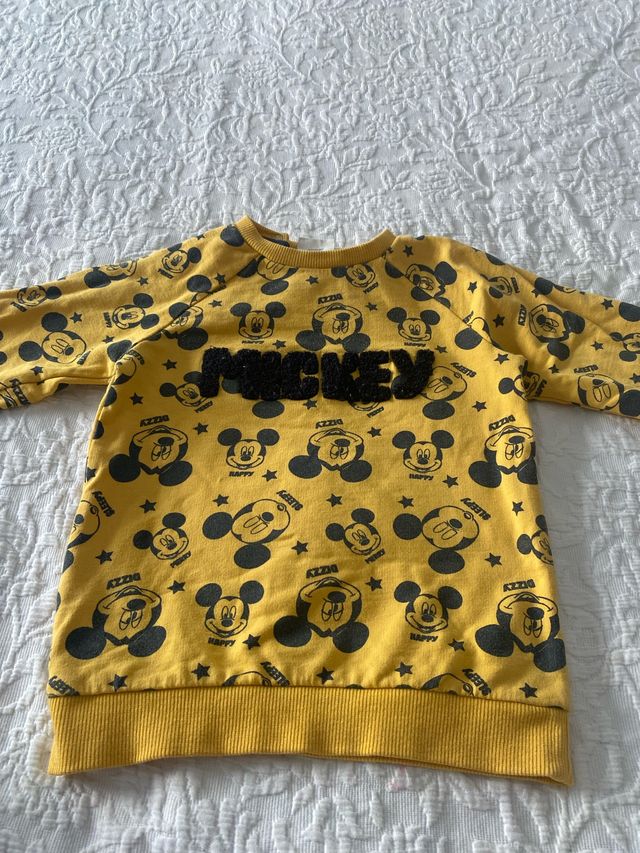 Sudadera Mickey Mouse Talla 24 Meses