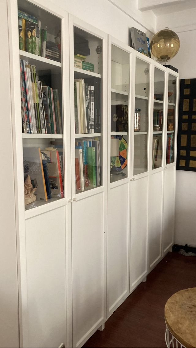 Puertas Oxberg de cristal para estantería Billy