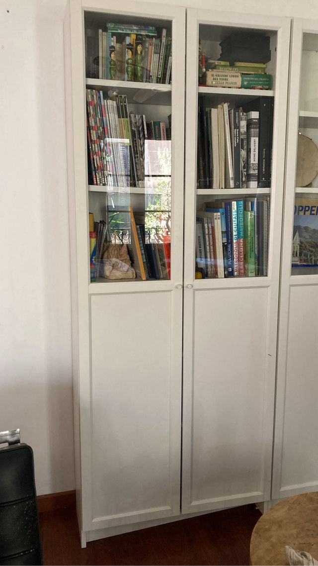 Puertas Oxberg de cristal para estantería Billy