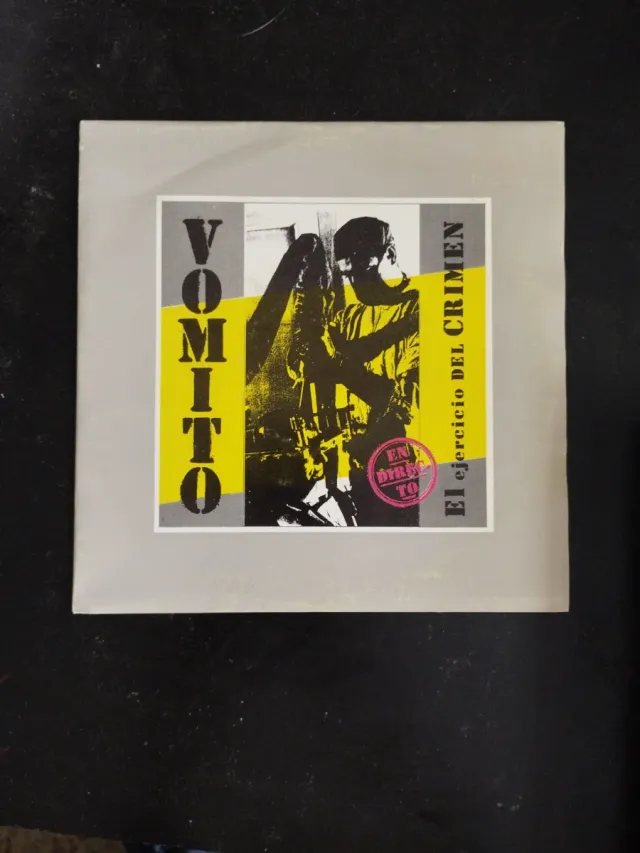 Vomito - El Ejercicio Del Crimen Vinilo 1993
