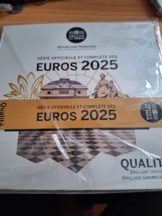 Monedas Francia Euros 2025 Oficiales