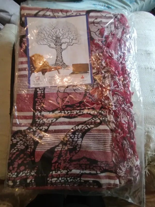 4 Mantas Multiusos Algodón 210x240