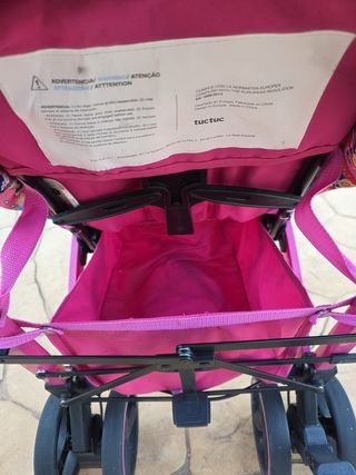 Carro de paseo bebé Tuc Tuc rosa