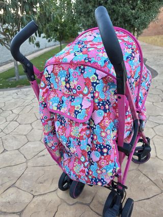 Carro de paseo bebé Tuc Tuc rosa