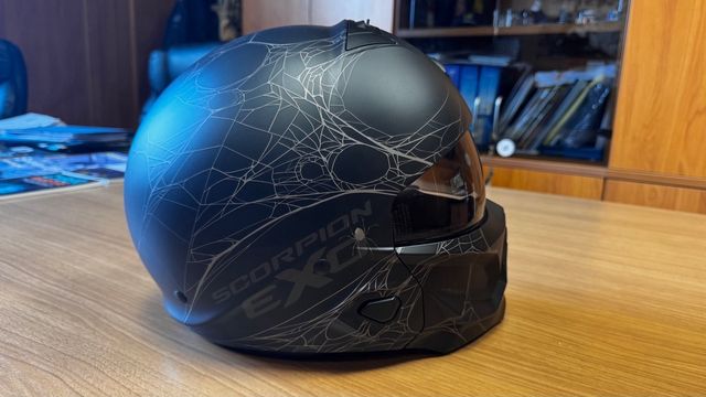 Casco Scorpion Exo Combat 2 Spiderweb L