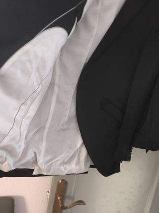 Traje d e boda negro hombre hecho por sastre   