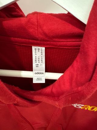 Sudadera Adidas Roma Niño Roja