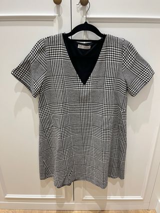 Vestido mini Zara estampado