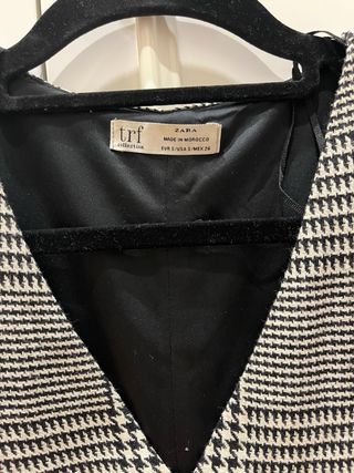 Vestido mini Zara estampado