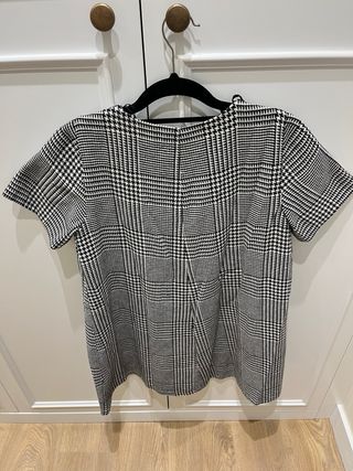 Vestido mini Zara estampado