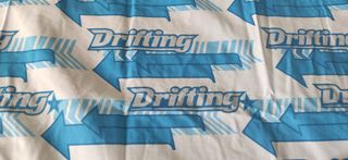 Copripiumone Drifting Cars Blu/Bianco