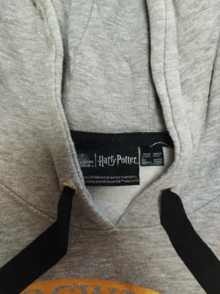 Sudadera Hogwarts Harry Potter Gris
