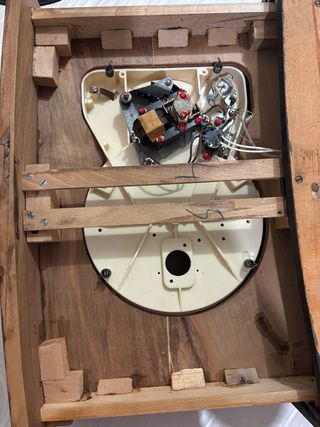 Tocadiscos Philips Vintage Madera