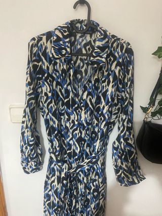 Vestido camisero Zaira estampado
