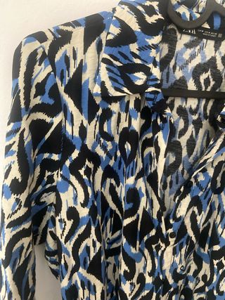 Vestido camisero Zaira estampado
