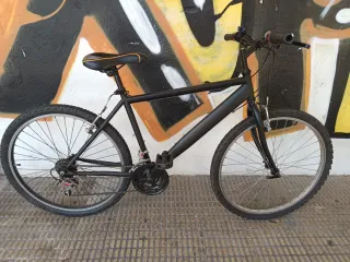 Bicicleta total black básica