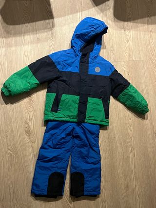 Conjunto esquí chaqueta pantalón 4-6 años 110/116