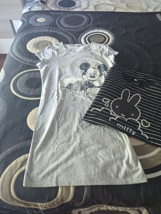 Camisón Mickey y otrp de Miffy
