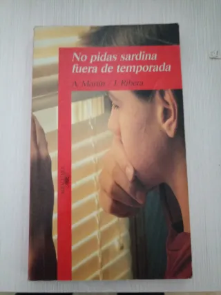 Libro No pidas sardina fuera de temporada