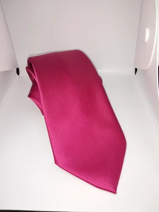 Corbata Villamore Fucsia Hecha en España