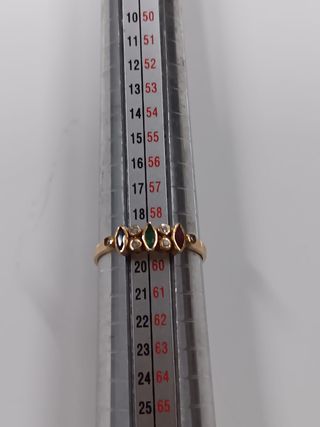 Anillo Oro 18K Multicolor