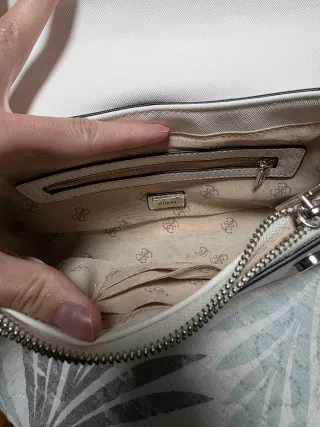Lote 3 Bolsos  Mujer (Blanco, Negro, Azul) 